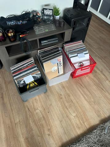 Vinyl collectie early hardcore hardcore jump beschikbaar voor biedingen