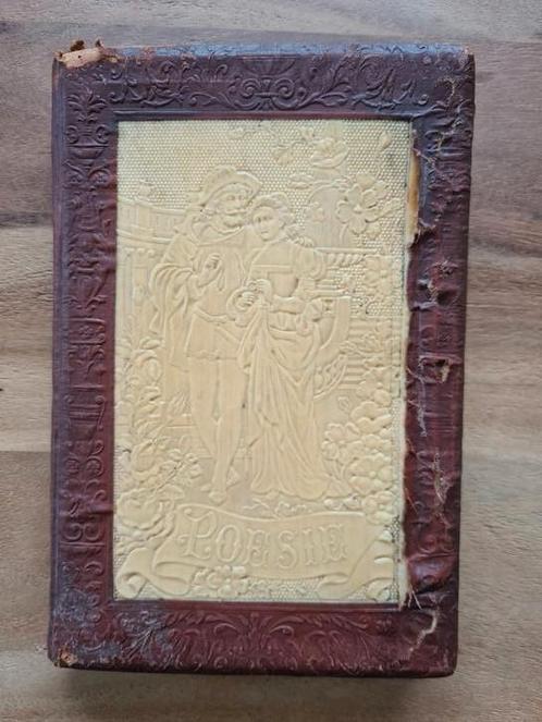 Uniek Antiek Poëziealbum uit 1891 - Inclusief Oude Foto's!, Antiek en Kunst, Antiek | Boeken en Bijbels, Ophalen of Verzenden