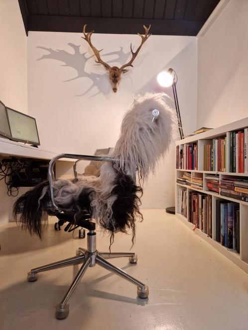 Bureaustoel naar model Vitra, verstelbaar, Huis en Inrichting, Bureaustoelen, Gebruikt, Wit, Ophalen