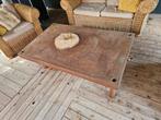 Unieke Salontafel Buiten - Oud Karretje, Ophalen, 50 tot 100 cm, 50 tot 100 cm, Minder dan 50 cm