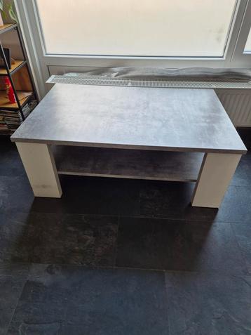 salontafel  betonlook 