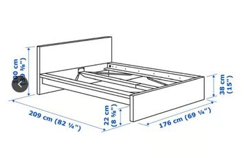 Ikea Malm bed, 160x200 cm - afbeelding 2