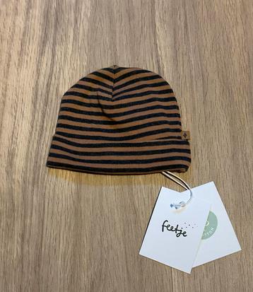 Feetje - Mutsje Camel Antraciet | Maat 1 Nieuw! beschikbaar voor biedingen