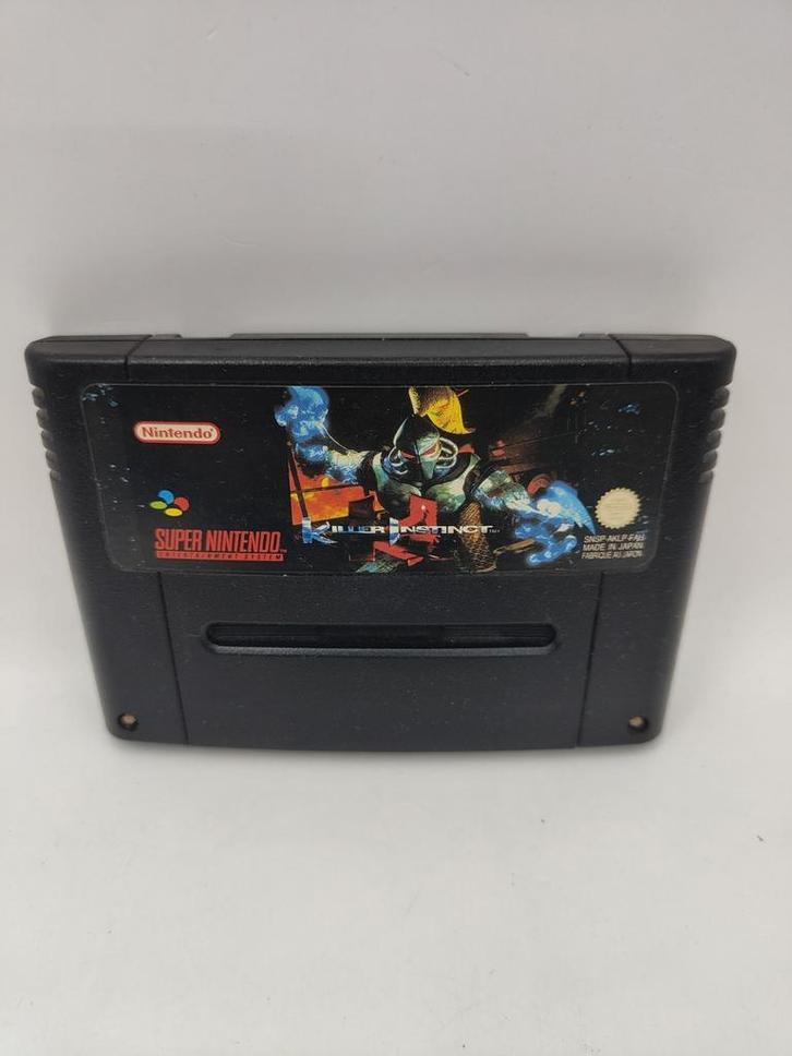 Killer Instinct SNES, Spelcomputers en Games, Games | Nintendo Super NES, Zo goed als nieuw, Avontuur en Actie, 1 speler, Vanaf 3 jaar