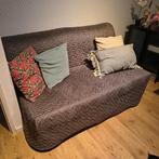 IKEA Lycksele Lövås slaapbank, Huis en Inrichting, Ophalen, Tweepersoons, Zo goed als nieuw, Grijs