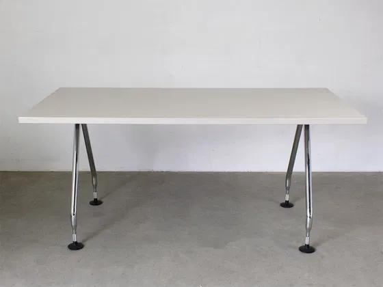 Vitra Ad Hoc tafel 80x140, Huis en Inrichting, Bureaus, Zo goed als nieuw, Ophalen