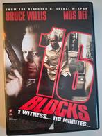 16 Blocks DVD - Actie Thriller met Bruce Willis, Vanaf 12 jaar, Ophalen of Verzenden, Zo goed als nieuw, Actiethriller