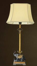 Mooie Indische? Staande lamp met olifant, Verzenden