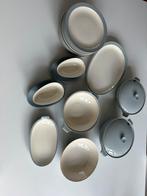 Petrus Regout Maastricht - pastel servies, Ophalen, Gebruikt, Overige stijlen, Porselein