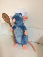 Ratatouille Remy Disney Tekenfilm Knuffel rat Kok Chef 30cm, Verzamelen, Disney, Gebruikt, Ophalen of Verzenden, Knuffel, Overige figuren
