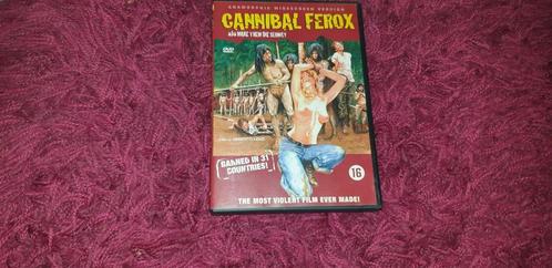 Te koop dvd Canibal.Ferox, Cd's en Dvd's, Dvd's | Horror, Zo goed als nieuw, Overige genres, Alle leeftijden, Ophalen of Verzenden