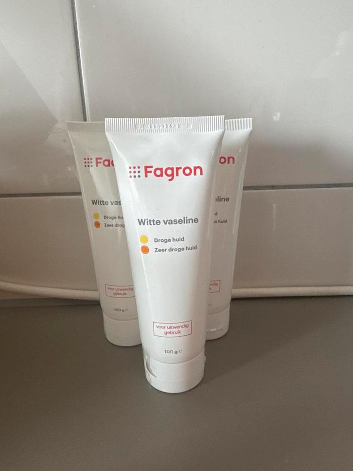 Fagron Witte Vaseline, Sieraden, Tassen en Uiterlijk, Uiterlijk | Lichaamsverzorging, Nieuw, Bodylotion, Crème of Olie, Ophalen of Verzenden