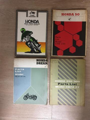 Honda 350-550 repair  C110 50  Dream C70 C76 250 300 CB7-77  beschikbaar voor biedingen
