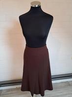 Vintage bruine klokrok maat 42., Kleding | Dames, Bruin, Maat 42/44 (L), Ophalen of Verzenden, Zo goed als nieuw