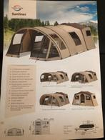 cabanon sunliner comfort uit 2016, Caravans en Kamperen, Vouwwagens, Ophalen, Tot en met 6