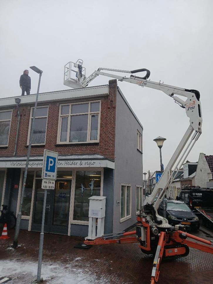 Spinhoogwerker Easylift R150 met Aanhanger, Zakelijke goederen, Machines en Bouw | Liften, Steigers en Ladders, Ophalen of Verzenden