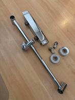 Doucheset met stang en kraan, Doe-het-zelf en Verbouw, Sanitair, Ophalen of Verzenden, Gebruikt, Chroom, Douche