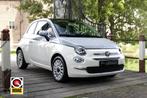 Fiat 500 1.0 Hybrid Dolcevita 2022 BICOLORE | Panoramadak |, Auto's, Gebruikt, Euro 6, 4 stoelen, Leder en Stof
