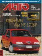 Autovisie 15 1994 : Volvo 850 T5 - Renault Safrane Biturbo, Ophalen of Verzenden, Gelezen, Algemeen