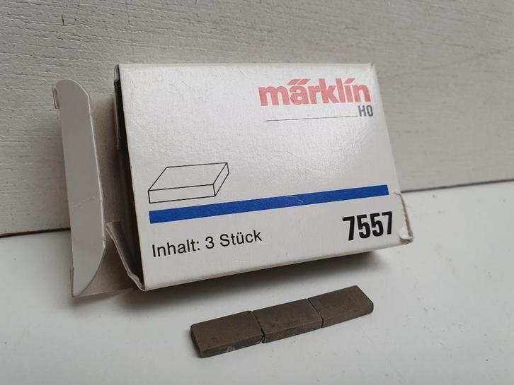 MARKLIN 7557 magneetset 3 magneten 13x7x2,5mm in OVP, Hobby en Vrije tijd, Modeltreinen | H0, Nieuw, Locomotief, Wisselstroom