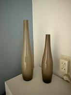 Diverse bruine vazen, Huis en Inrichting, Woonaccessoires | Vazen, Ophalen, Overige kleuren, Minder dan 50 cm, Glas