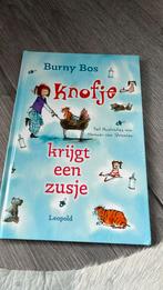 Burny Bos - Knofje krijgt een zusje, Ophalen of Verzenden, Zo goed als nieuw, Burny Bos