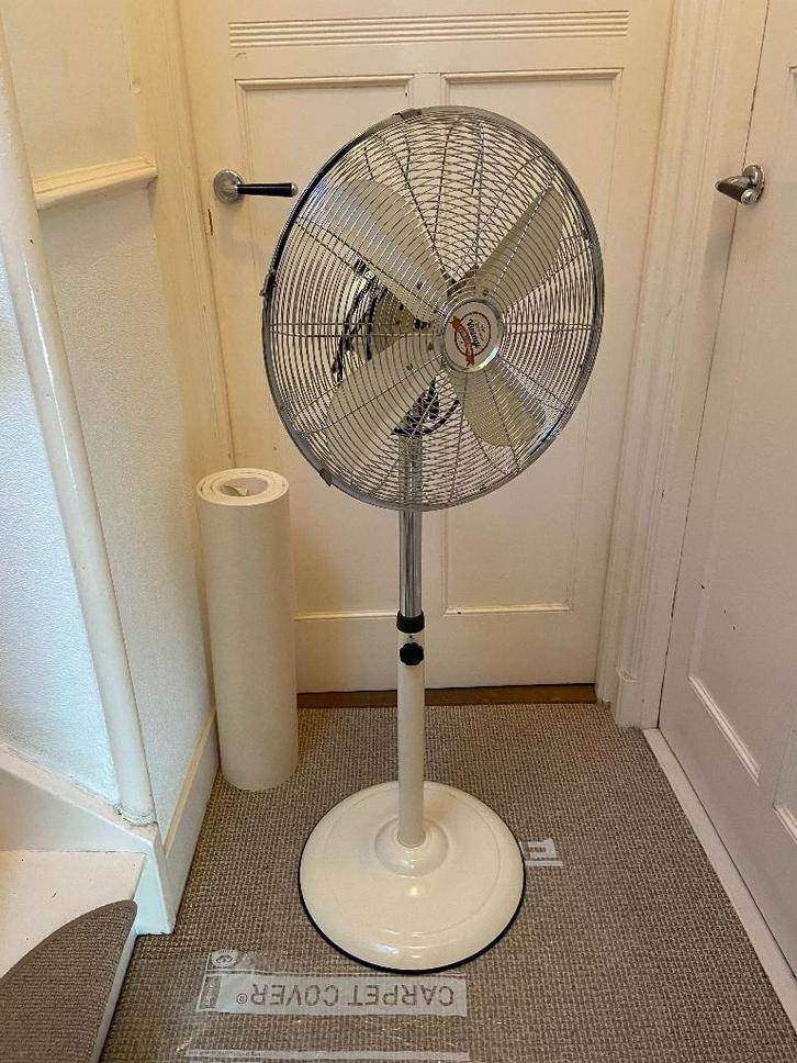 Betron staande ventilator vintage, Witgoed en Apparatuur, Ventilatoren, Zo goed als nieuw, Statiefventilator, Ophalen