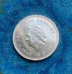 Zilveren munten 10G Nederland herrijst en 1 gulden, Postzegels en Munten, Munten | Nederland, Verzenden, Koningin Juliana, Overige waardes
