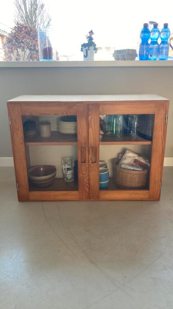 Vintage Ikea vitrine kastje / oud Ivar systeem, Huis en Inrichting, Kasten | Vitrinekasten, Gebruikt, Minder dan 100 cm, 50 tot 100 cm