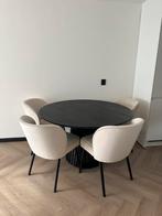 4 Stijlvolle Eetkamerstoelen, Huis en Inrichting, Ophalen, Zo goed als nieuw, 4 tot 6 stoelen