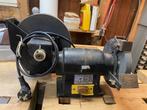 Dubbele slijpmachine, Doe-het-zelf en Verbouw, Gereedschap | Slijpmachines, Ophalen, Gebruikt, Minder dan 700 watt, Werkbankslijpmachine