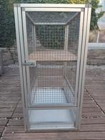 Aluminium kweekkooi 50x80x100cm kooi kweken kweek hok ijzer, Dieren en Toebehoren, Vogels | Hokken en Kooien, Ophalen, Gebruikt