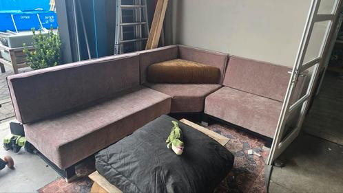 Bankstelkussens, Taupe, als showmodel gebruikt, Huis en Inrichting, Woonaccessoires | Kussens, Zo goed als nieuw, Ophalen