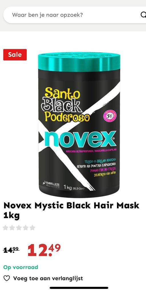 Novex Haarproducten Brazilië, Sieraden, Tassen en Uiterlijk, Uiterlijk | Lichaamsverzorging, Nieuw, Verzenden