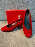 Mooie rode pumps, maat 43, merk Högl, Kleding | Dames, Schoenen, Ophalen of Verzenden, Zo goed als nieuw, Rood