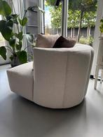 Fauteuil Jackie Swing - Beige Bouclé, Huis en Inrichting, Fauteuils, Ophalen, Nieuw, Stof, 75 tot 100 cm