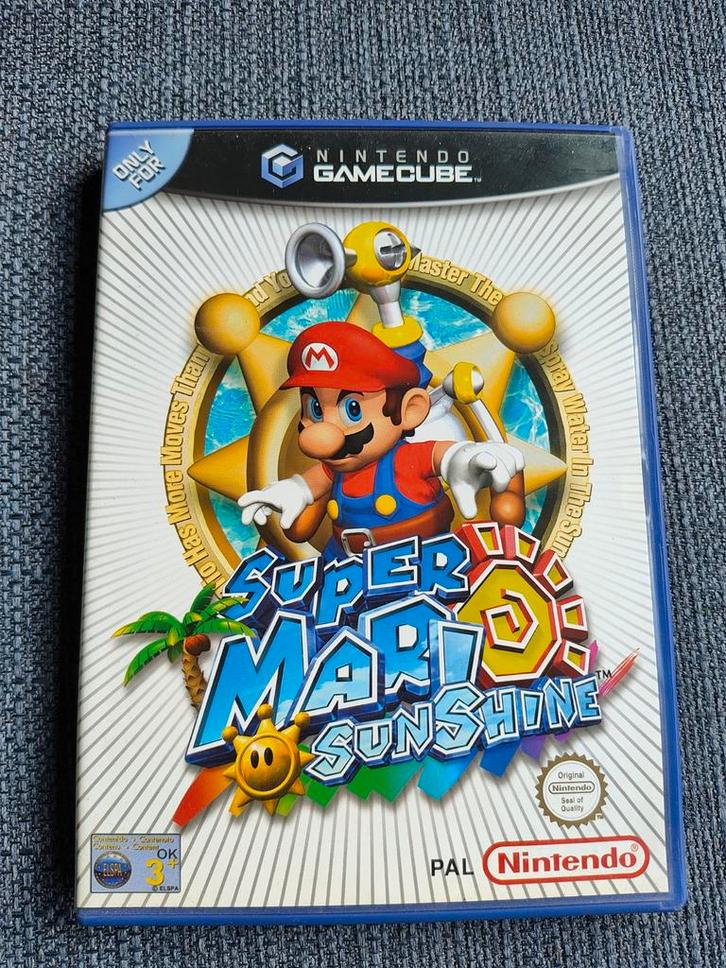 Super Mario Sunshine (Nintendo Gamecube), Spelcomputers en Games, Games | Nintendo GameCube, Zo goed als nieuw, 1 speler, Vanaf 3 jaar