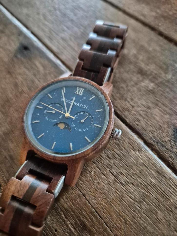 Woodwatch Typhoon Classic Horloge, Sieraden, Tassen en Uiterlijk, Overige Accessoires, Zo goed als nieuw, Ophalen of Verzenden