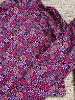 Set Wibra Bloemen Roze Paars 116 122 Flare Broek Shirt NIEUW, Ophalen of Verzenden, Zo goed als nieuw