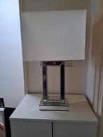 lampenkap op spiegelvoet, Ophalen, Wit, Zo goed als nieuw, 50 cm of meer