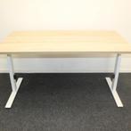 Knop inst. bureau, diverse afmetingen, NIEUW blad, wit frame, Huis en Inrichting, Bureaus, Gebruikt, -, -, In hoogte verstelbaar