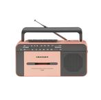 Crosley cassettespeler Rose goud/Grijs, Audio, Tv en Foto, Cassettedecks, Overige merken, Enkel, Verzenden