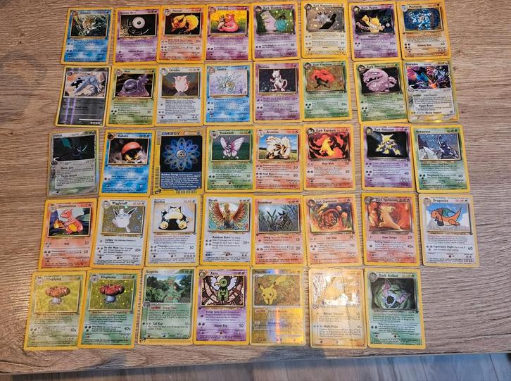 Pokemonkaarten collectie, Hobby en Vrije tijd, Verzamelkaartspellen | Pokémon, Gebruikt, Meerdere kaarten, Ophalen of Verzenden