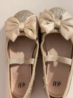 H&M Ballerina's Goud Glitter - Maat 26 - meisjes - kinder, Ophalen of Verzenden, Zo goed als nieuw, Meisje, Schoentjes