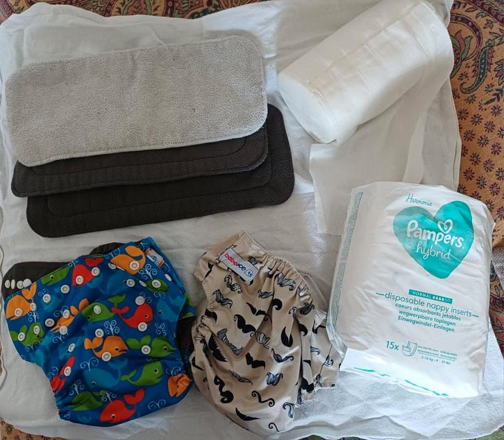 Wasbare luiers, Kinderen en Baby's, Overige Kinderen en Baby's, Gebruikt, Ophalen of Verzenden