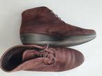 Bruin Ecco leren schoenen enkel boots comfortabel maat 38, Kleding | Dames, Schoenen, Ecco, Bruin, Ophalen of Verzenden, Zo goed als nieuw