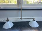 hanglamp eettafel, Huis en Inrichting, Lampen | Hanglampen, Ophalen, Gebruikt, Vintage, Glas