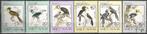 Serie 6 vogels Vietnam O. ADV. no.89 X., Postzegels en Munten, Postzegels | Thematische zegels, Dier of Natuur, Verzenden, Gestempeld