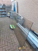 Glasplaat 3.25 lang 1.15 breed., Doe-het-zelf en Verbouw, Glas en Ramen, Gebruikt, Glasplaat, Dubbelglas, 160 cm of meer