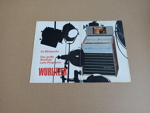 Folder: Wurlitzer Lyric (1966) jukebox, Verzamelen, Automaten | Jukeboxen, Gebruikt, Wurlitzer, Verzenden